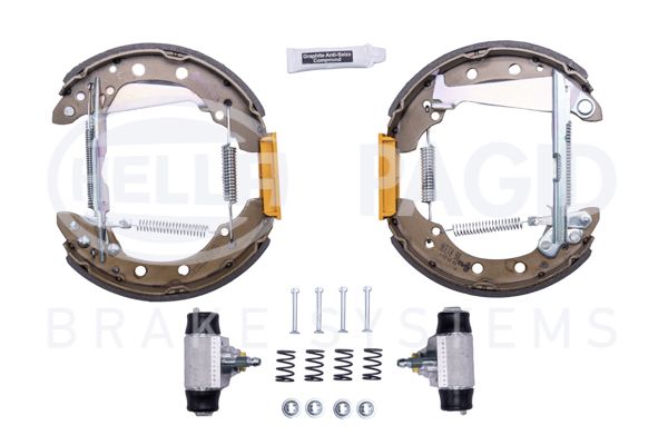 HELLA PAGID stabdžių trinkelių komplektas 8DB 355 022-711